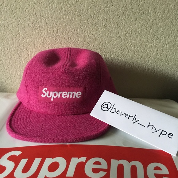 supreme featherweight wool camp cap